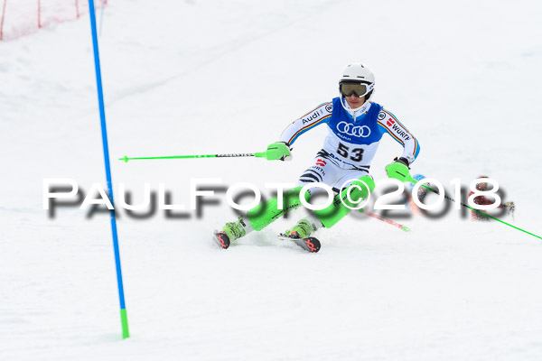 Bayerische Schülermeisterschaft Slalom 28.01.2018