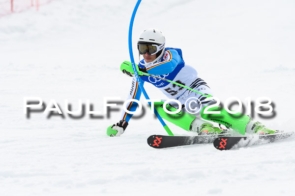 Bayerische Schülermeisterschaft Slalom 28.01.2018