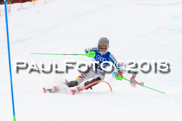 Bayerische Schülermeisterschaft Slalom 28.01.2018