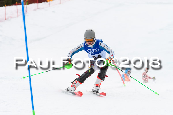 Bayerische Schülermeisterschaft Slalom 28.01.2018