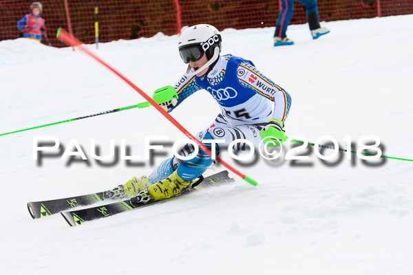 Bayerische Schülermeisterschaft Slalom 28.01.2018