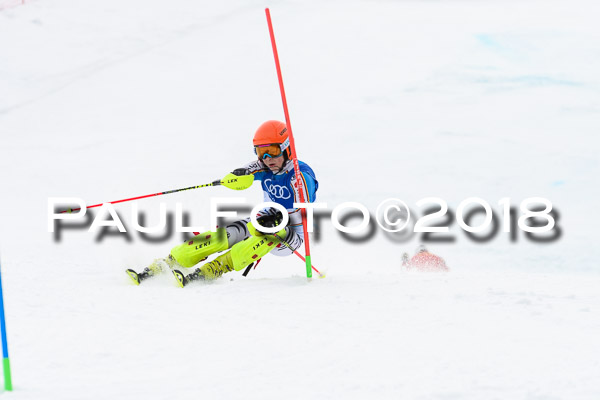 Bayerische Schülermeisterschaft Slalom 28.01.2018