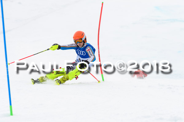 Bayerische Schülermeisterschaft Slalom 28.01.2018