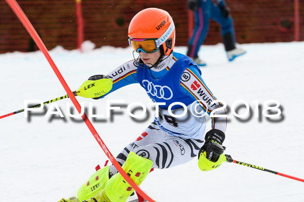 Bayerische Schülermeisterschaft Slalom 28.01.2018