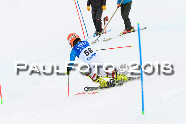 Bayerische Schülermeisterschaft Slalom 28.01.2018