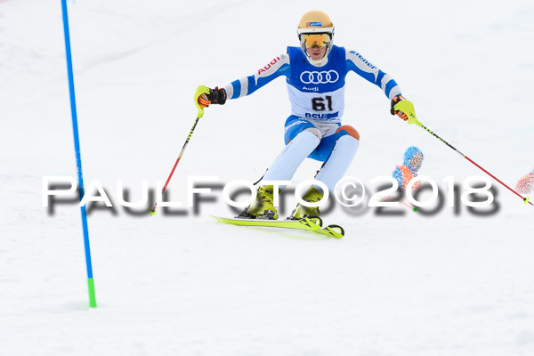 Bayerische Schülermeisterschaft Slalom 28.01.2018