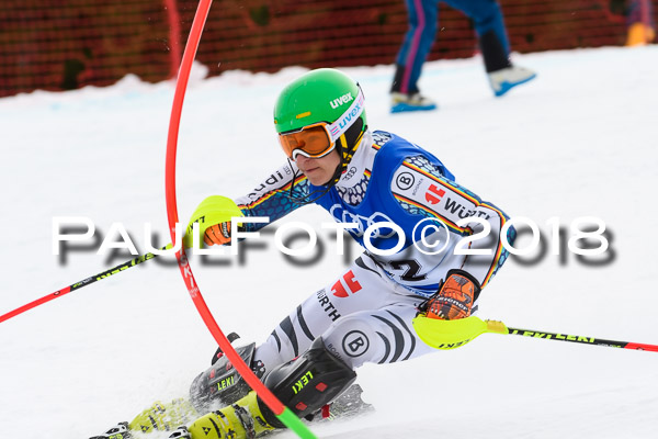 Bayerische Schülermeisterschaft Slalom 28.01.2018