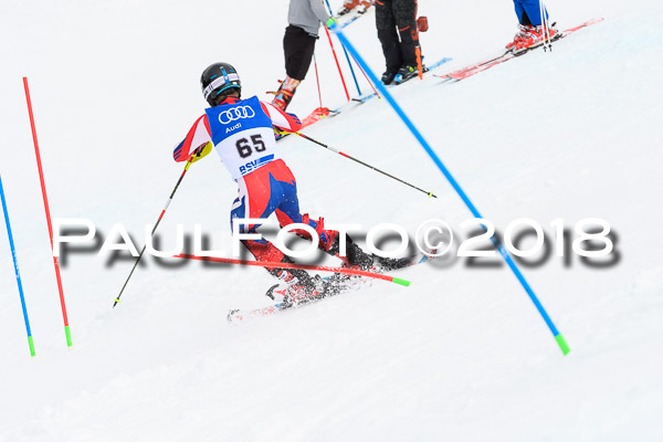 Bayerische Schülermeisterschaft Slalom 28.01.2018