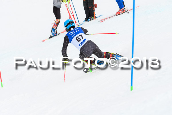 Bayerische Schülermeisterschaft Slalom 28.01.2018