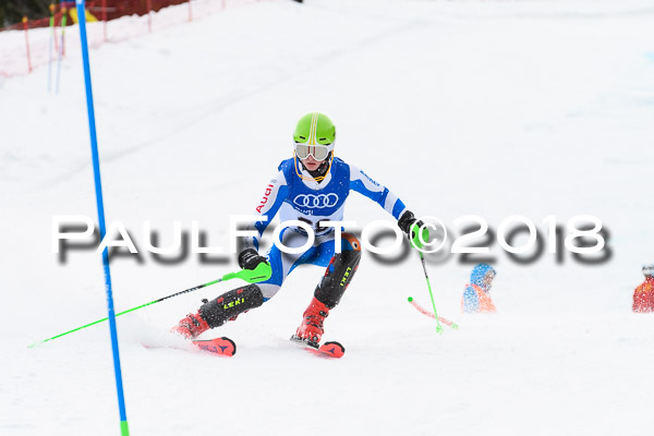 Bayerische Schülermeisterschaft Slalom 28.01.2018