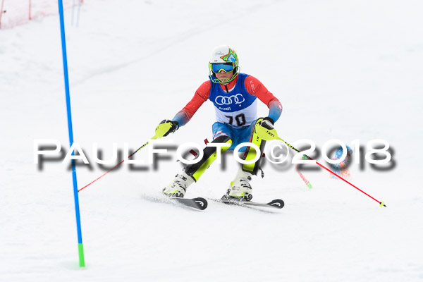 Bayerische Schülermeisterschaft Slalom 28.01.2018