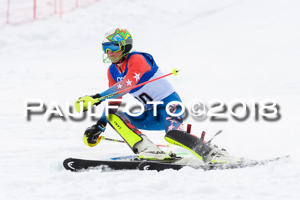 Bayerische Schülermeisterschaft Slalom 28.01.2018