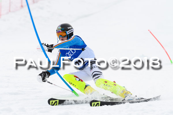 Bayerische Schülermeisterschaft Slalom 28.01.2018