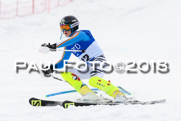 Bayerische Schülermeisterschaft Slalom 28.01.2018