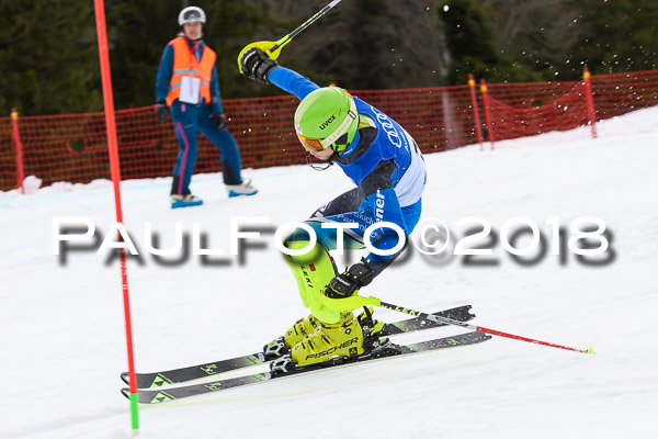 Bayerische Schülermeisterschaft Slalom 28.01.2018