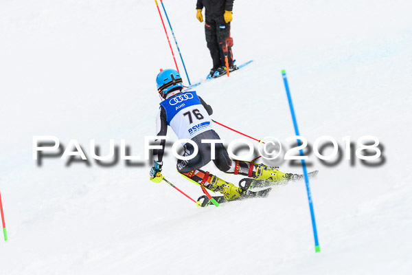 Bayerische Schülermeisterschaft Slalom 28.01.2018