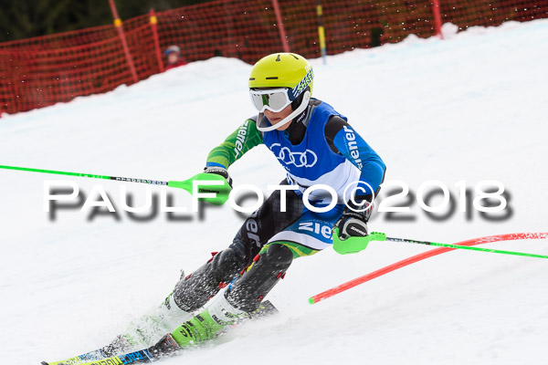 Bayerische Schülermeisterschaft Slalom 28.01.2018