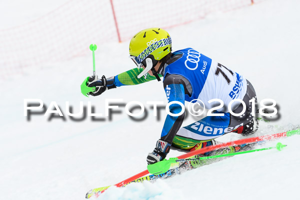 Bayerische Schülermeisterschaft Slalom 28.01.2018