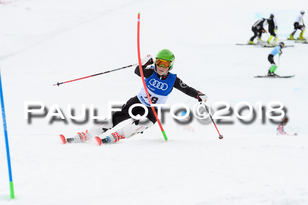 Bayerische Schülermeisterschaft Slalom 28.01.2018