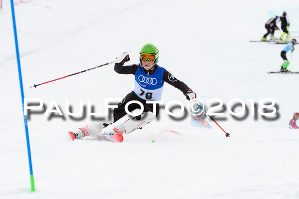 Bayerische Schülermeisterschaft Slalom 28.01.2018