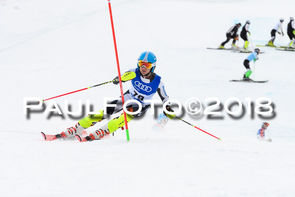 Bayerische Schülermeisterschaft Slalom 28.01.2018