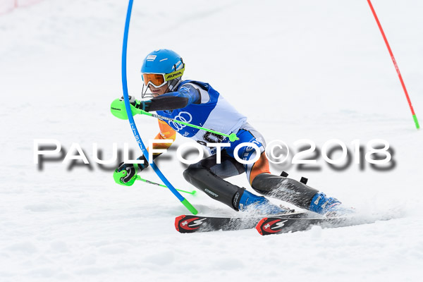 Bayerische Schülermeisterschaft Slalom 28.01.2018