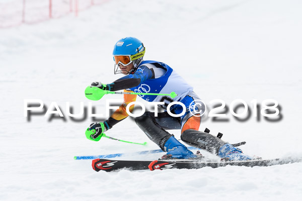 Bayerische Schülermeisterschaft Slalom 28.01.2018