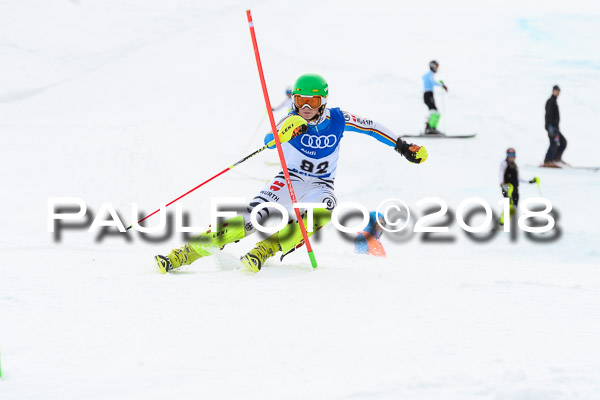 Bayerische Schülermeisterschaft Slalom 28.01.2018