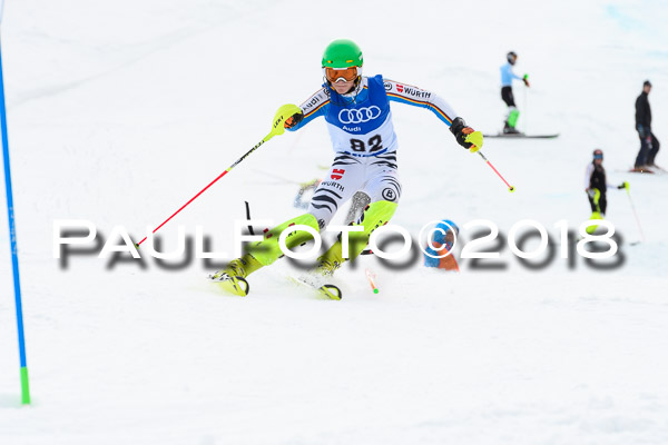 Bayerische Schülermeisterschaft Slalom 28.01.2018