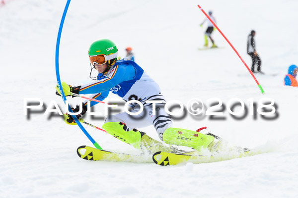 Bayerische Schülermeisterschaft Slalom 28.01.2018