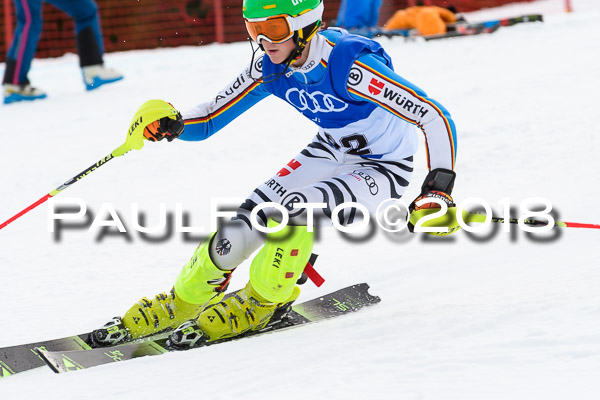 Bayerische Schülermeisterschaft Slalom 28.01.2018