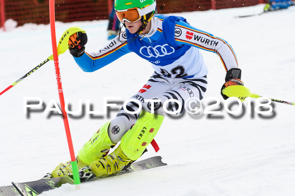 Bayerische Schülermeisterschaft Slalom 28.01.2018