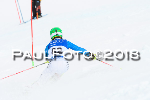 Bayerische Schülermeisterschaft Slalom 28.01.2018