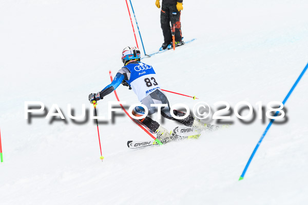 Bayerische Schülermeisterschaft Slalom 28.01.2018