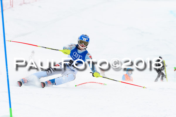 Bayerische Schülermeisterschaft Slalom 28.01.2018