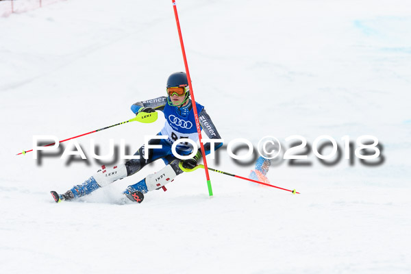 Bayerische Schülermeisterschaft Slalom 28.01.2018