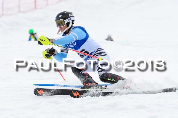 Bayerische Schülermeisterschaft Slalom 28.01.2018