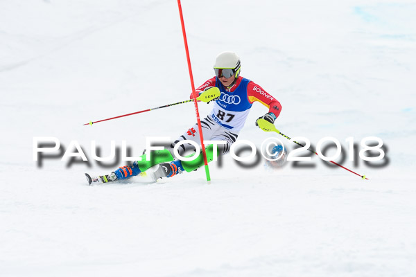 Bayerische Schülermeisterschaft Slalom 28.01.2018