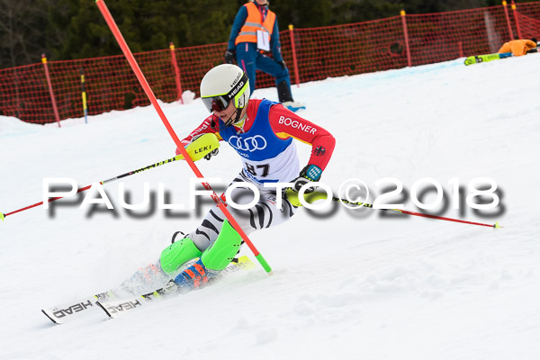 Bayerische Schülermeisterschaft Slalom 28.01.2018