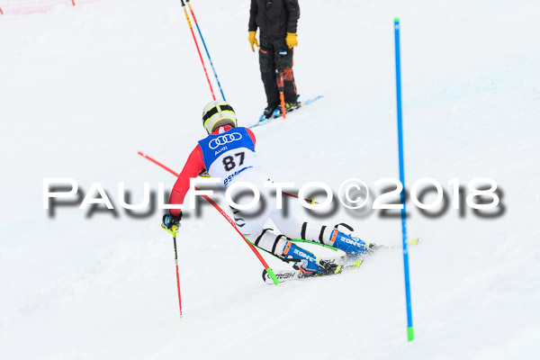 Bayerische Schülermeisterschaft Slalom 28.01.2018