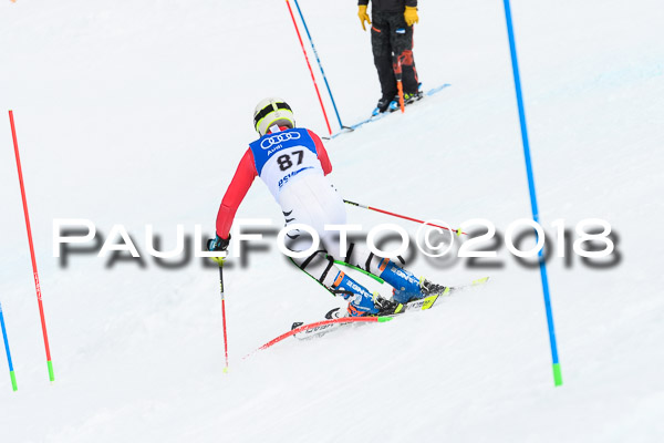 Bayerische Schülermeisterschaft Slalom 28.01.2018