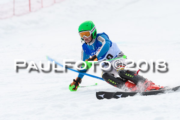 Bayerische Schülermeisterschaft Slalom 28.01.2018