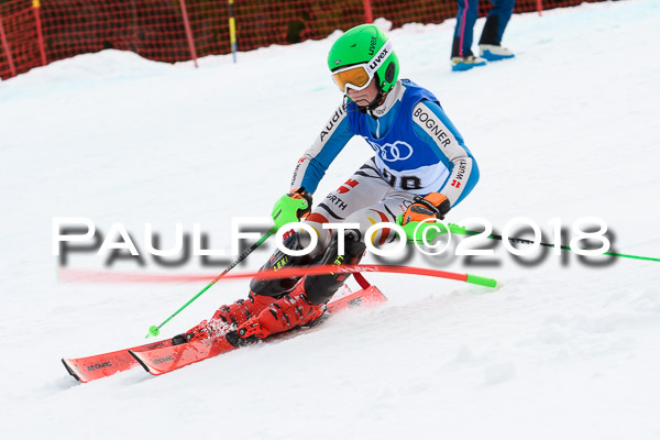 Bayerische Schülermeisterschaft Slalom 28.01.2018