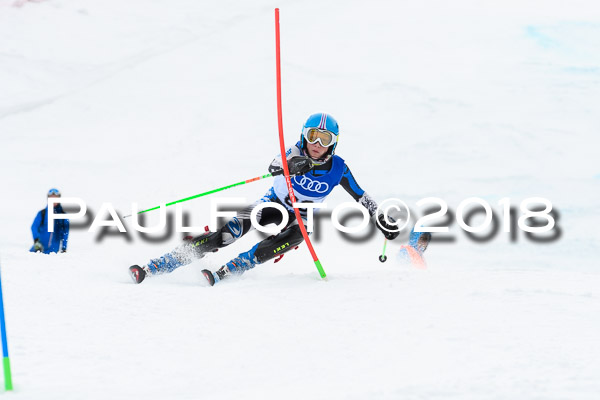 Bayerische Schülermeisterschaft Slalom 28.01.2018