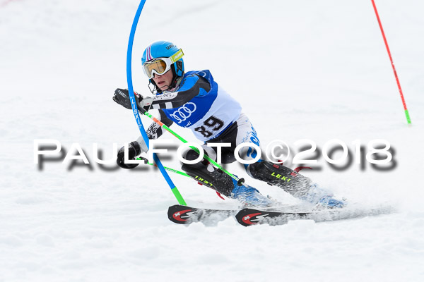 Bayerische Schülermeisterschaft Slalom 28.01.2018