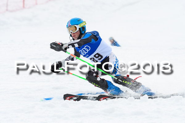 Bayerische Schülermeisterschaft Slalom 28.01.2018