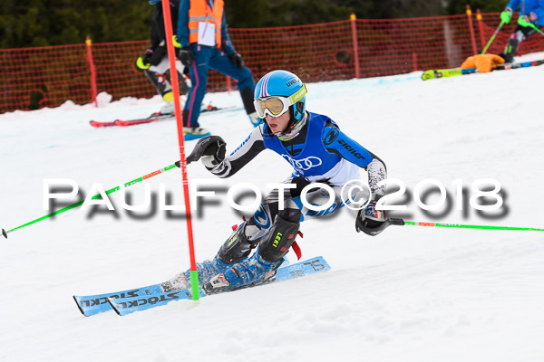 Bayerische Schülermeisterschaft Slalom 28.01.2018