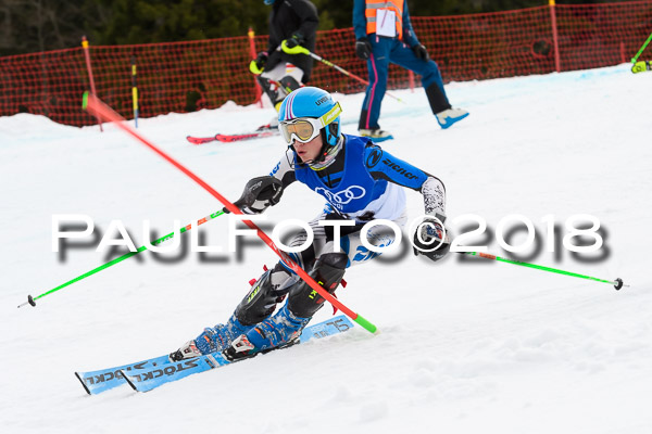 Bayerische Schülermeisterschaft Slalom 28.01.2018