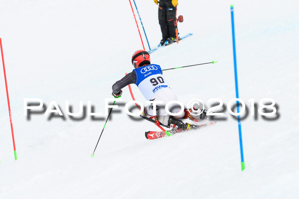 Bayerische Schülermeisterschaft Slalom 28.01.2018