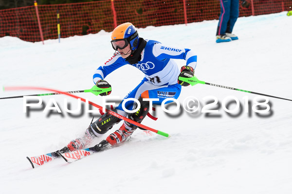 Bayerische Schülermeisterschaft Slalom 28.01.2018